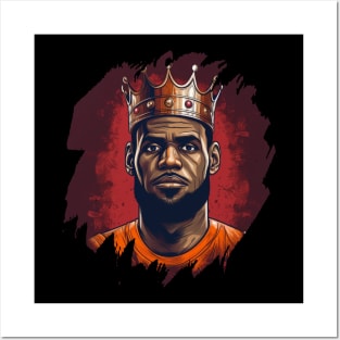 Lebron  James King Posters and Art